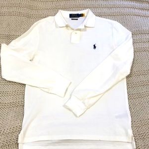 Ralph Lauren Polo long sleeves white size S